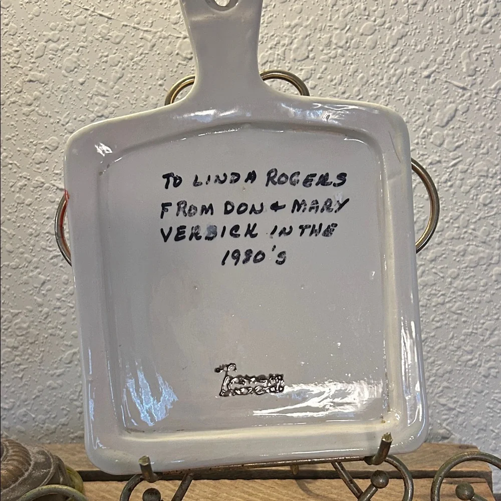 Colorful Cottage Core Rainbow Ceramic Wall Art - Picture 4 of 8